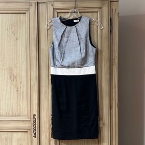 L’agence dress color blocked